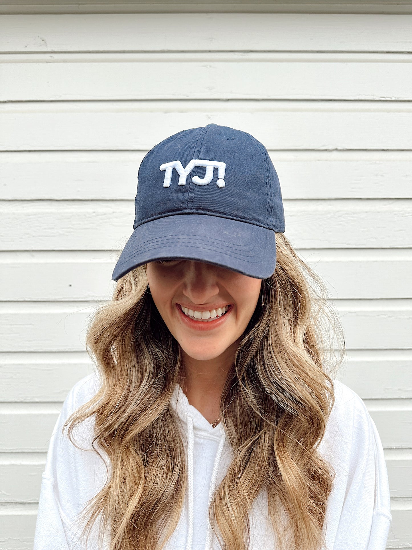 TYJ! NAVY BASEBALL CAP