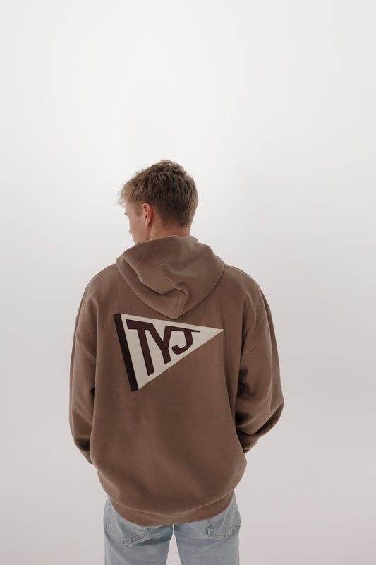 ANNIVERSARY HOODIE - BROWN