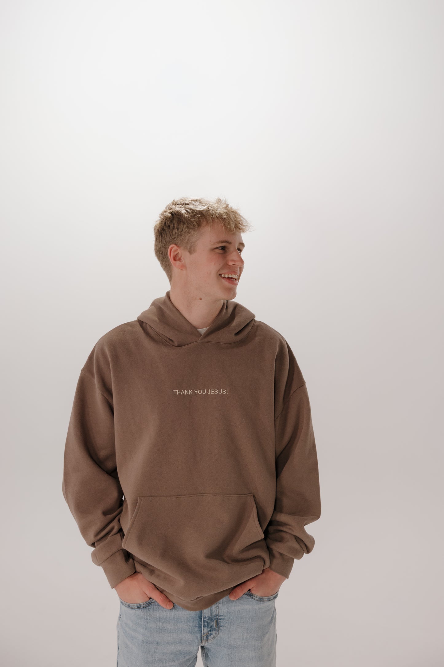 ANNIVERSARY HOODIE - BROWN
