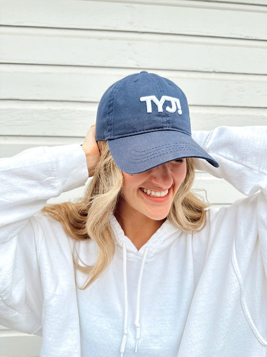 TYJ! NAVY BASEBALL CAP