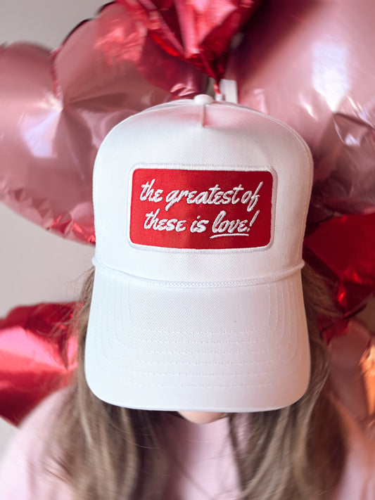 LOVE TRUCKER HAT